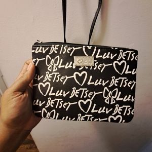 🚨SOLD🚨Betsey Johnson, Women's, NWOT, Crossbody Bag, Color Black, White